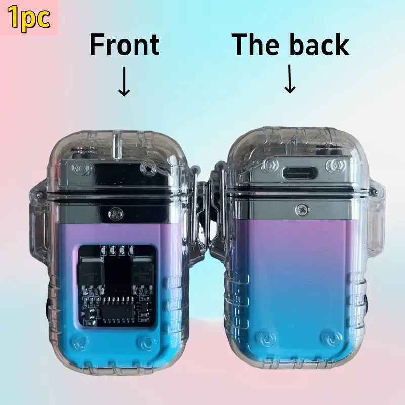 Briquet Tempête USB Électrique Étanche – Allume Feu Plasma Rechargeable pour Camping et Survie