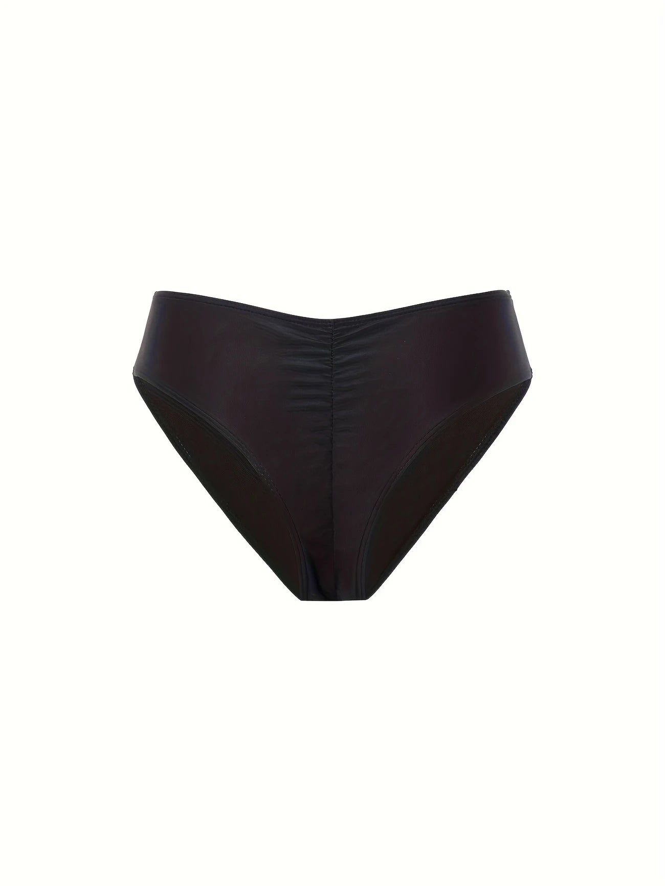 Bas de Bikini Taille Haute Femme – Coupe Gainante et Confort Été