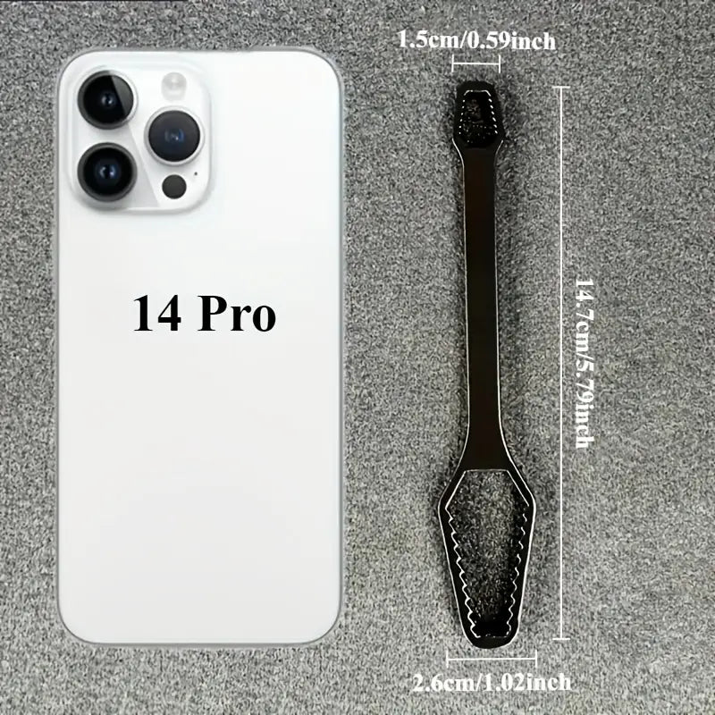 Clé à molette universelle multi-tailles – Outil antidérapant pour écrous et boulons