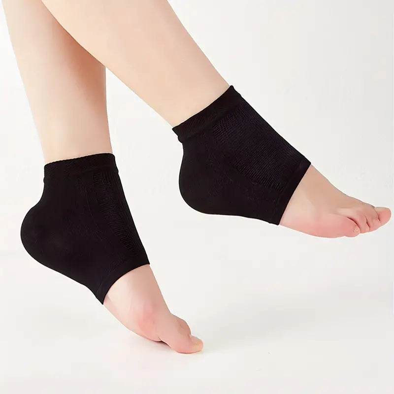 Chaussettes de Compression pour Talon – Soulagement Douleur & Fasciite Plantaire, Respirantes et Antidérapantes