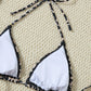 Haut de Bikini Femme Triangle – Imprimé Léopard, Style Sauvage & Bretelles à Nouer