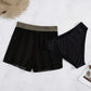 Short de plage transparent taille haute – Paréo short fluide et léger pour femmes aux courbes généreuses