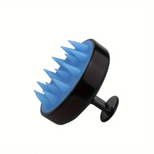 Brosse de Massage Cuir Chevelu en Silicone – Stimule la Circulation, Réduit le Stress & Favorise la Pousse des Cheveux
