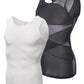 Débardeur Gainant Homme Invisible – Sous-Vêtement Sculptant Ultra-Confort pour Ventre Plat et Dos Redressé