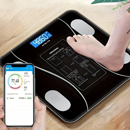 Balance Connectée Intelligente – Impédancemètre Bluetooth avec Application Mobile et Analyse Corporelle