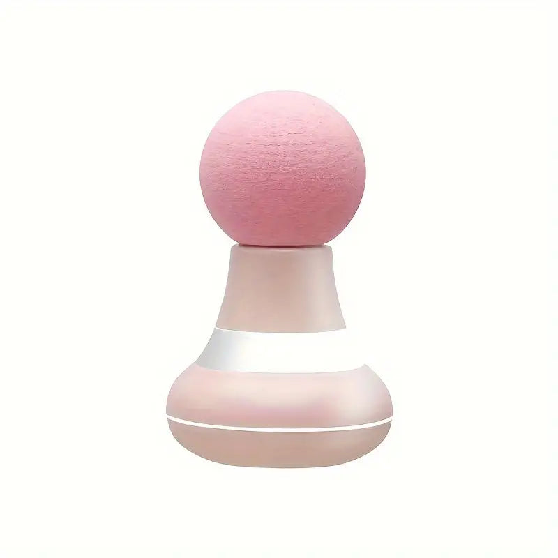 Mini Masseur Électrique Visage et Corps – Design Compact avec Tête Ronde Relaxante pour Massage Ciblé et Anti-Stress
