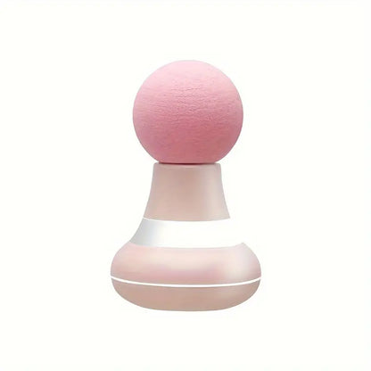 Mini Masseur Électrique Visage et Corps – Design Compact avec Tête Ronde Relaxante pour Massage Ciblé et Anti-Stress
