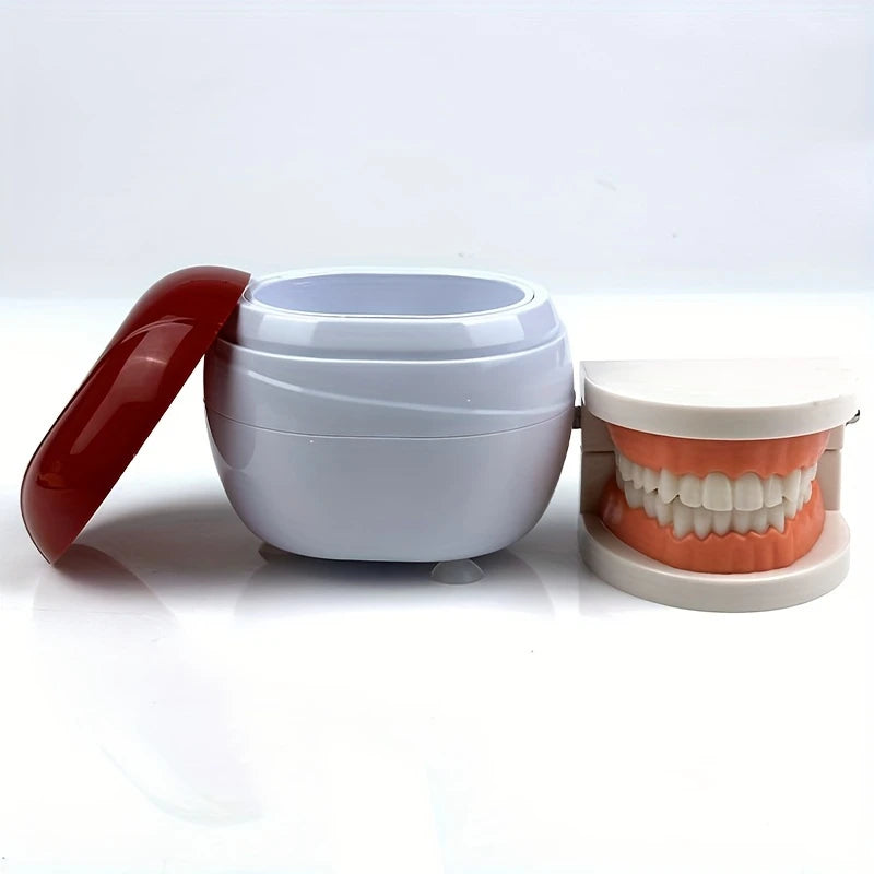 Bac Ultrason Compact pour Nettoyage Bijoux & Prothèses – Un Bouton, Nettoyage Express