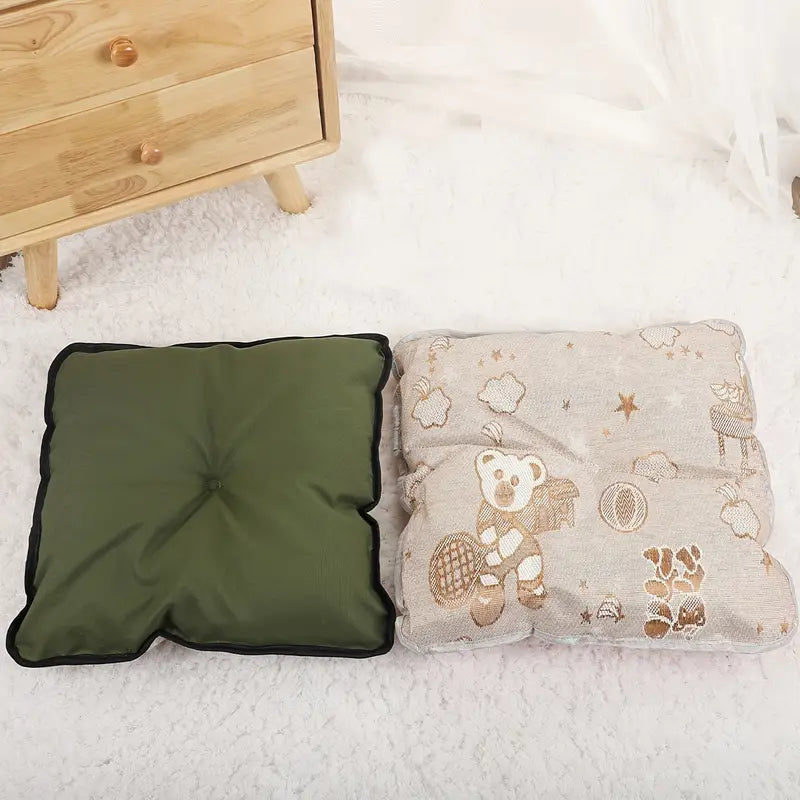 Tente pour Chat ou Petit Chien Taille L – Maison Confortable et Pliable en Tissu Rose