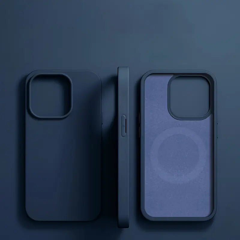 Coque MagSafe silicone pour iPhone – Protection élégante, douce au toucher et compatible recharge sans fil