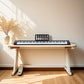 Clavier numérique 88 touches pliable – Piano portable avec toucher réaliste type piano à queue