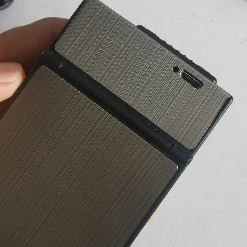 Briquet USB Chauffant Sans Flamme – Allume-Cigarette Électronique Rechargeable Compact et Résistant au Vent