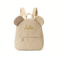 Sac à Dos Enfant Personnalisé avec Oreilles d’Ours, coloris Kaki