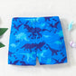 Maillot de bain garçon bleu motif dinosaures