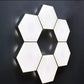 Appliques Murales LED Modulables Hexagonales – Éclairage Décoratif Moderne Tactile pour Salon, Chambre et Bureau