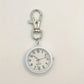 Montre femme quartz avec mousqueton – Montre de poche pratique multicolore