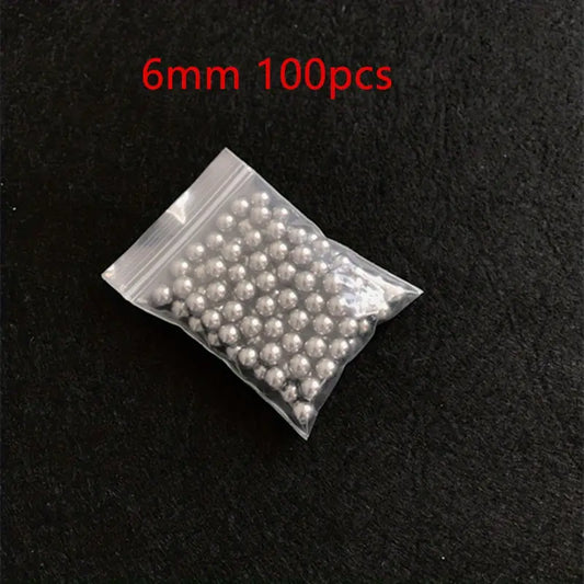 Billes en Acier 6 mm – Lot de 100 Pièces, Haute Résistance pour Applications Industrielles et Mécaniques