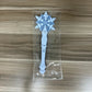 Baguette magique lumineuse flocon de neige – Accessoire déguisement princesse et fée