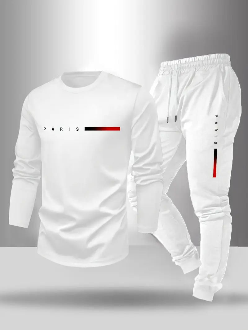 Ensemble de sport homme – Sweat à manches longues + Pantalon jogging – Confort & Style urbain