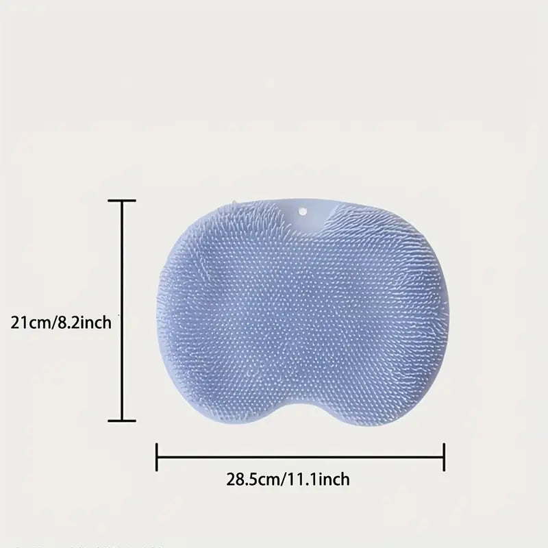 Tapis de Douche en Silicone pour le Dos – Brosse Exfoliante Antidérapante pour Nettoyage Complet du Corps