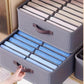 Boîte de Rangement en Tissu avec Compartiments – Organisateur Pliable pour Vêtements et Accessoires