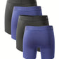 Pack de 4 Boxers Homme Noirs – Sous-vêtements Classiques et Confortables en Coton Stretch