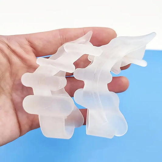 Séparateurs d’Orteils en Gel de Silicone – Correcteurs Hallux Valgus & Soulagement des Douleurs Plantaires