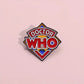 Pin’s Doctor Who rétro – Broche geek en émail coloré pour fans de la série culte