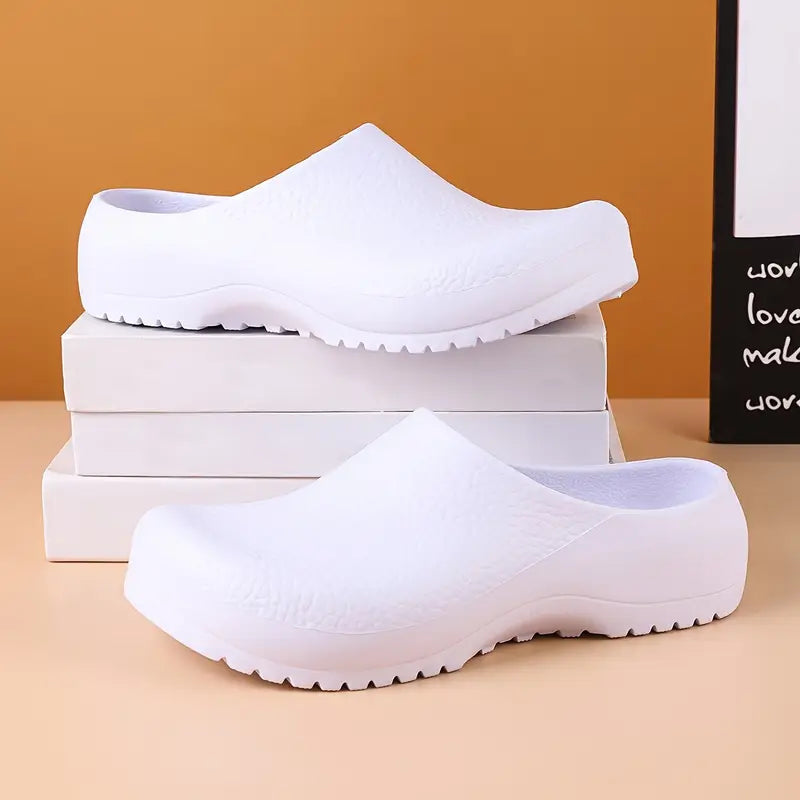 Sabots de Sécurité Antidérapants, coloris Blanc