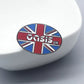 Pin’s Oasis UK drapeau Union Jack – Broche vintage rock britannique pour fans de musique