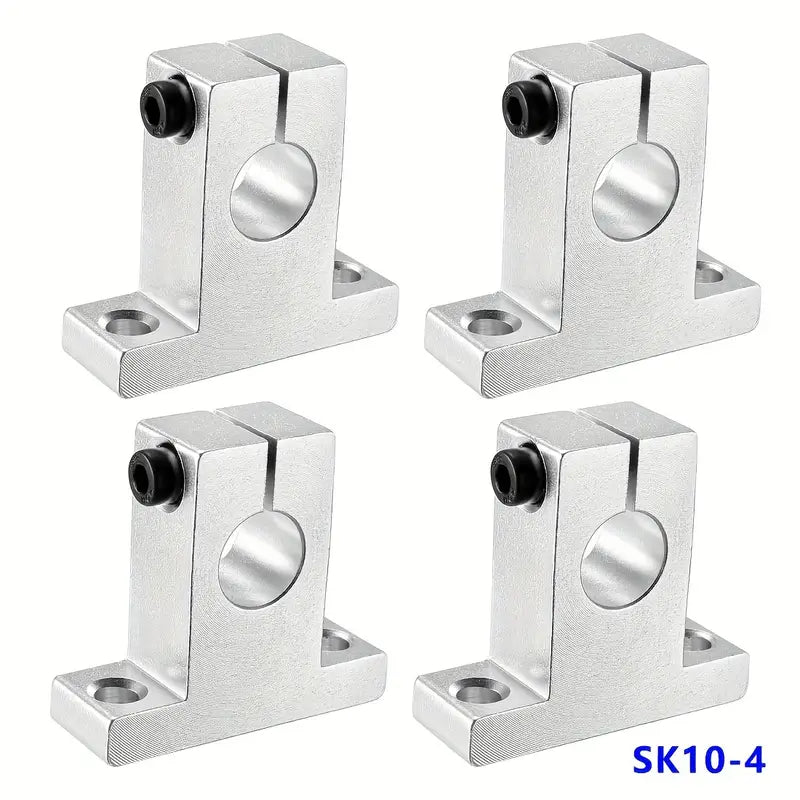 Support de Rail Linéaire SK20-4 pour Imprimante 3D – Aluminium Durable, Fixation Précise pour Tige de 20 mm