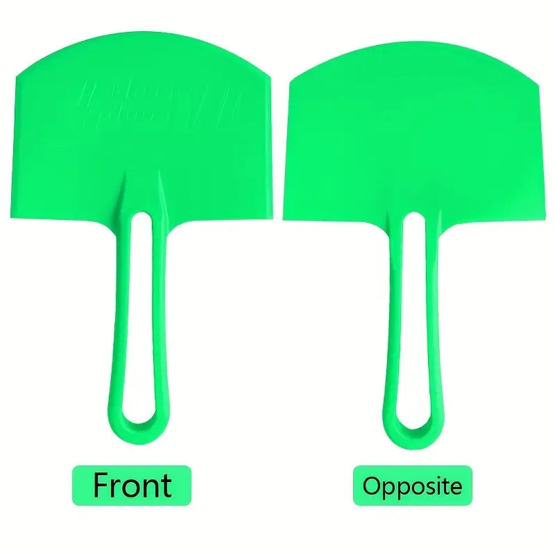 Spatule de Maçon Large en Acier Inoxydable – Manche Antidérapant pour Enduit, Plâtre et Lissage des Surfaces