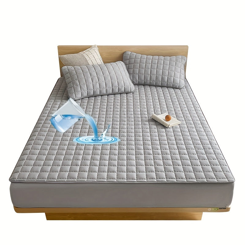Protège-Matelas Matelassé Imperméable Grand Bonnet