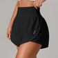 Short de Sport Femme Taille Haute – Léger, Respirant & Antifrottement pour Yoga, Running et Fitness