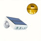 Applique Solaire Extérieure LED – Lampe Murale Étanche avec Détecteur de Mouvement pour Jardin, Terrasse et Entrée
