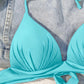 Haut de Bikini Femme Triangle – Coloris, Style Minimaliste à Nouer dans le Dos
