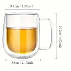 Mug en Verre Double Paroi Isolant
