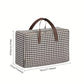 Set de valises motif pied de poule  Bagages rigides élégants pour voyages