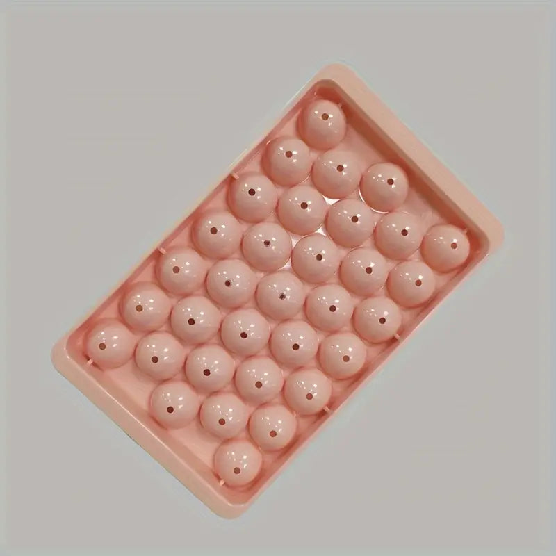 Bac à Glaçons Demi-Sphères en Silicone – Moule Grande Capacité pour Glace Ronde, Facile à Démouler