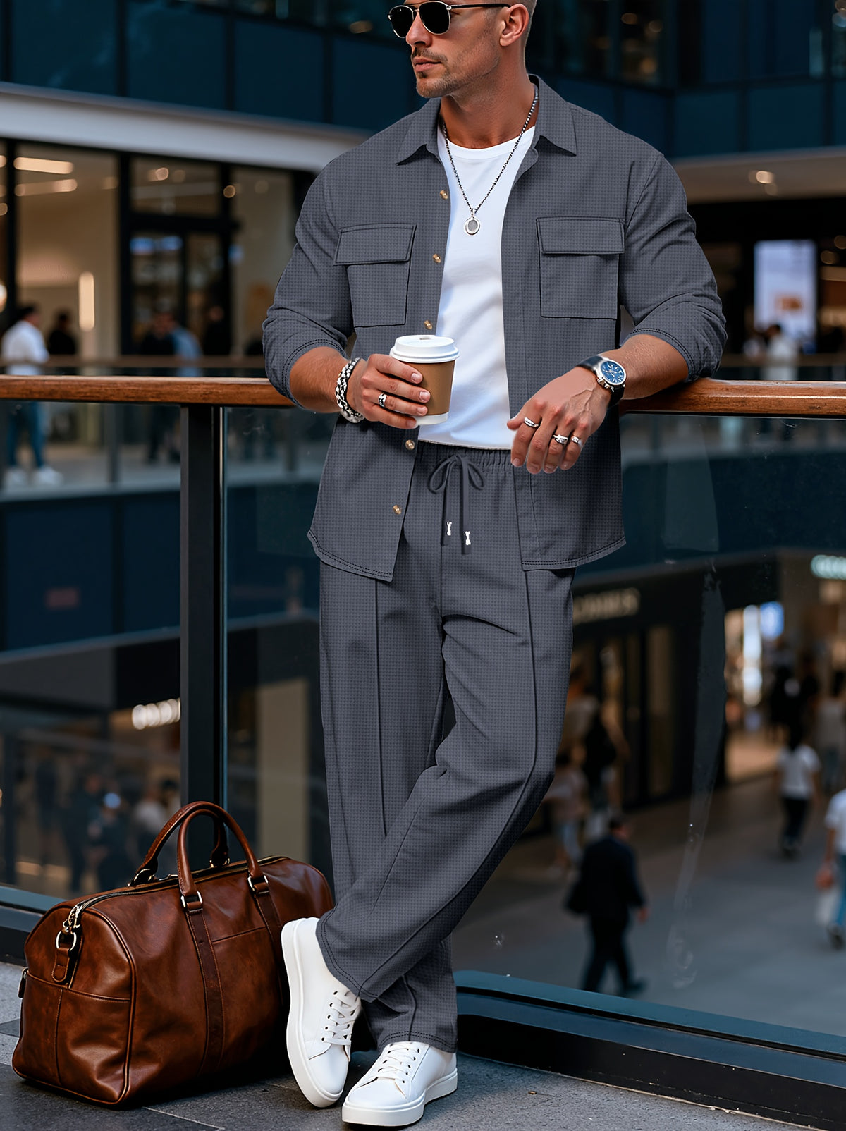 Ensemble vestimentaire 2 pièces pour homme