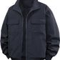 Veste d'extérieur grande taille pour homme