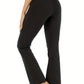 Pantalon évasé pour femme avec poches