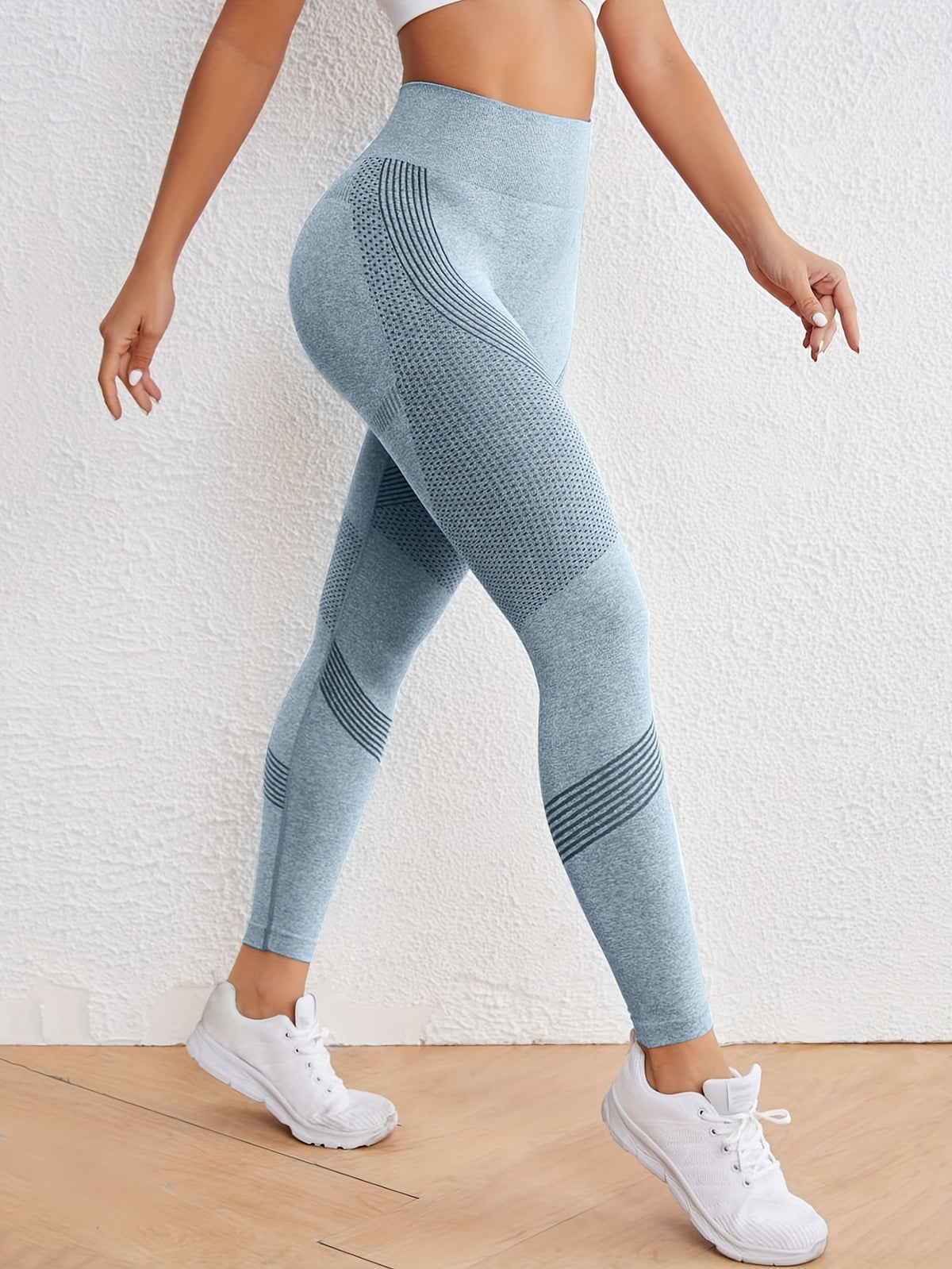 Pantalon de Yoga Sans Couture Taille Haute
