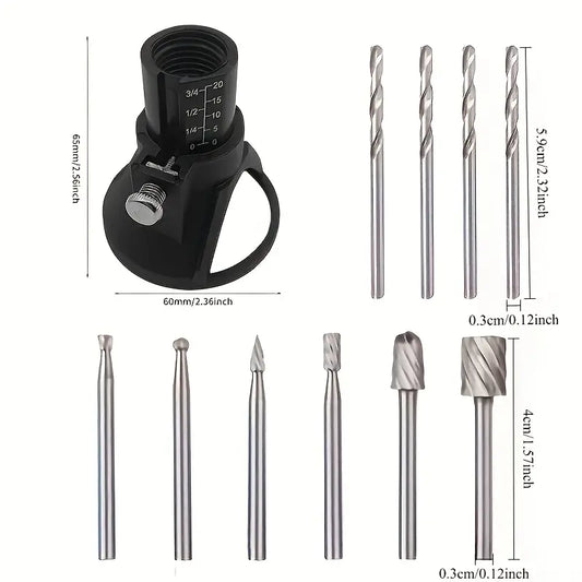 Accessoire de Défonceuse pour Outil Rotatif – Guide de Découpe et Fraisage de Précision