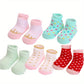 Chaussettes bébé fille avec nœuds et fleurs – Bas antidérapants doux et élégants pour cérémonie ou quotidien