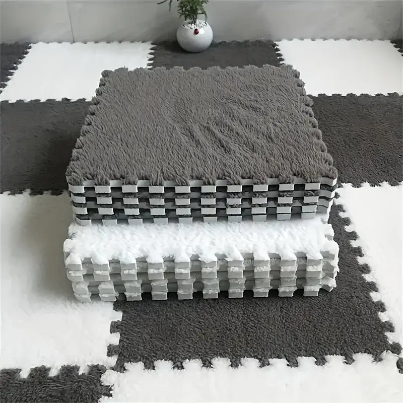 Tapis puzzle en mousse doux antidérapant – Sol sécurisé et décoratif pour chambre bébé