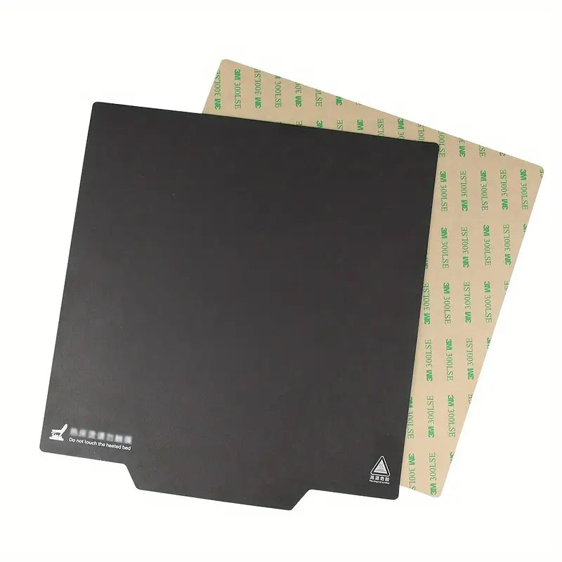 Plateau d’Impression 3D avec Surface Adhésive 3M – Lit Chauffant Antidérapant et Résistant à la Chaleur