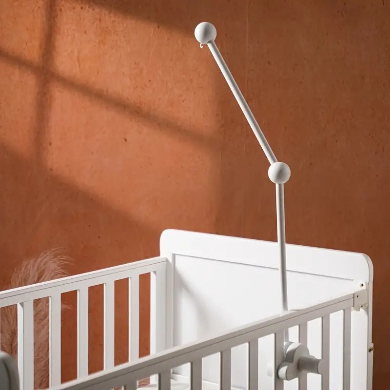 Support mobile en bois pour lit bébé – Bras rotatif décoratif pour chambre bébé