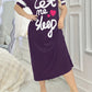 Robe longue de nuit pour femmes grandes tailles