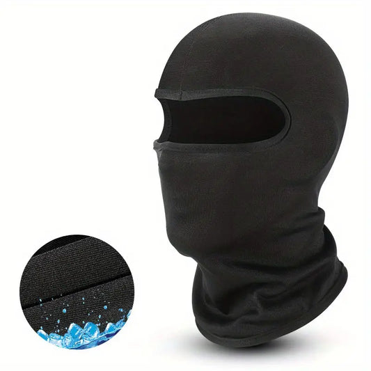 Cagoule Moto Respirante Anti-Transpiration – Balaclava Noir Multi-Usages pour Casque et Sports Motorisés